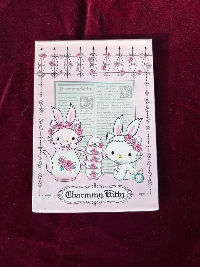 ウサミミ　チャーミーキティ　メモ帳　2006 チャーミーキティ 6穴メモ帳 - メルカリ