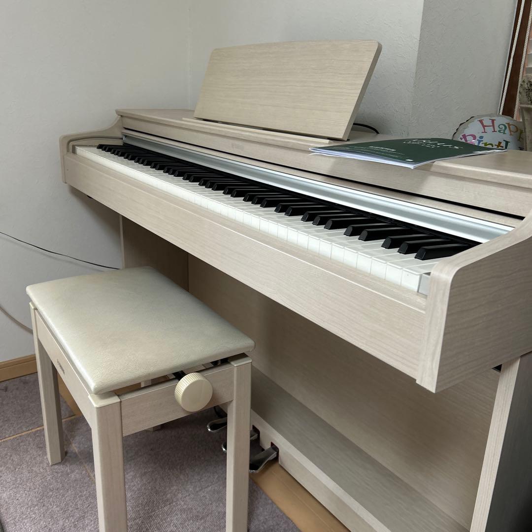YAMAHA 88鍵電子ピアノ ライトウッド（aomoto 様専用） - メルカリ