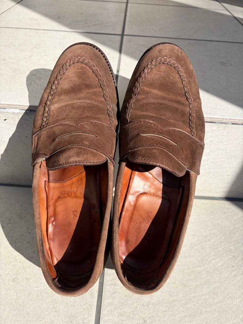 Alden x UNITED ARROWSスエード ローファーサイズ7 1/2 - メルカリ