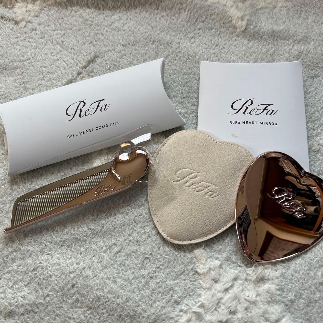 ReFa HEART COMB と HEART MIRRORセット - メルカリ