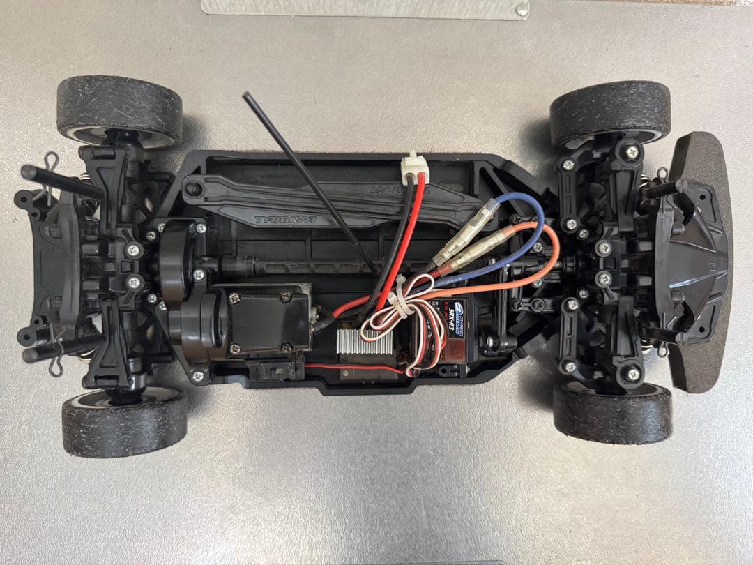 TT-02 プロポ付き タミヤ ホップアップオプションズ OP.1502 TT-02 アルミプロペラ