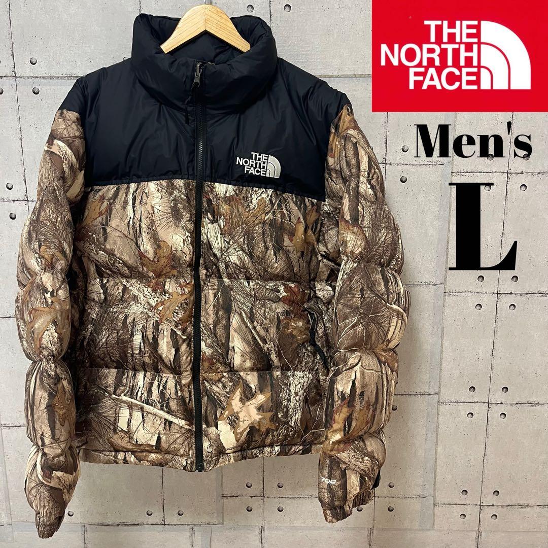 US規格】【枯葉】極美品 ノースフェイス 1996レトロ ヌプシ ダウン L