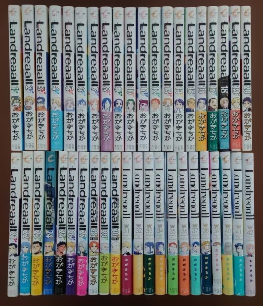 Landreaall 1～42巻セット & おまけ【非売品】イラストペーパー等 81Z-sfclMCL._AC_UF350,