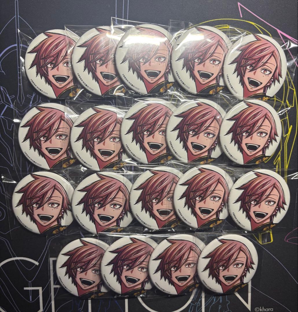 桃源暗鬼 アフターコミケ c107 花魁坂 缶バッジ ♥ 桃源暗鬼 コミケ c107 缶バッジ - 花魁坂・朽森 ♥ - メルカリ