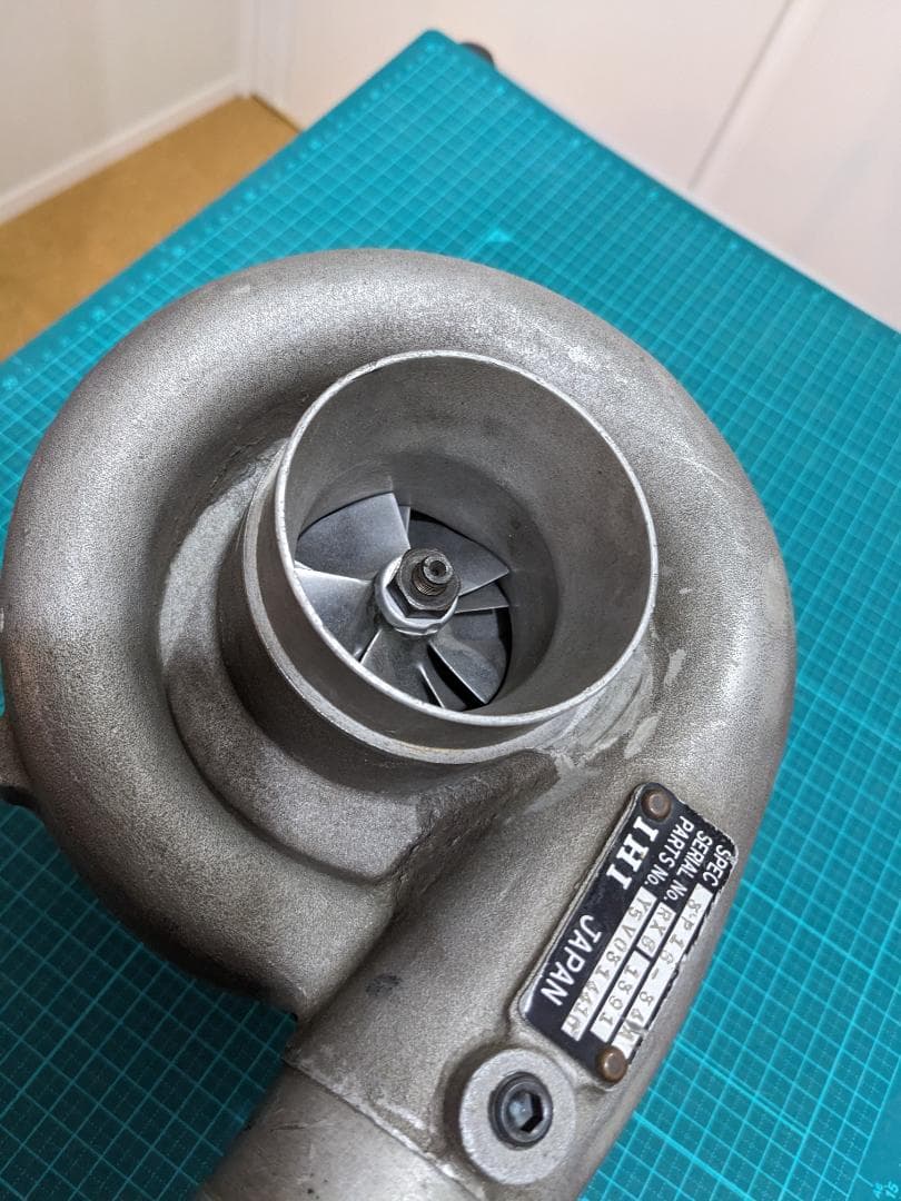 IHI RX6 タービン ターボチャージャー 3P16-34A 1391 - メルカリ