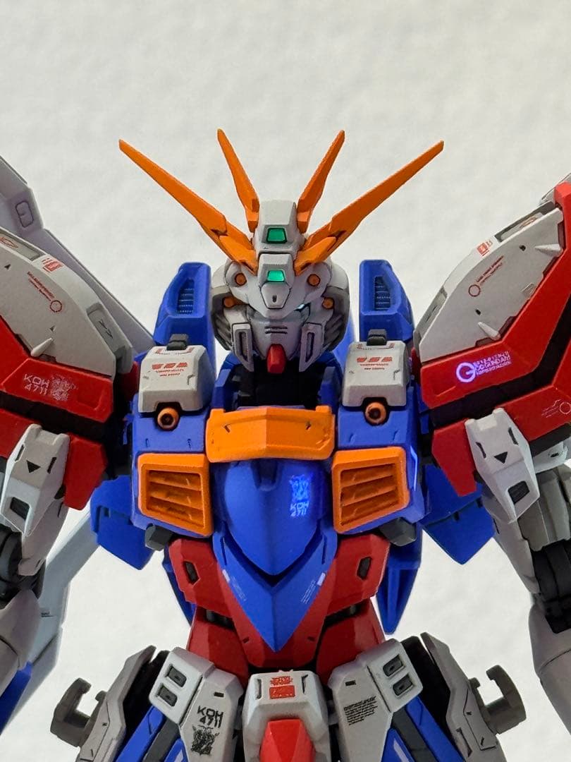 ガンプラ完成品　RGゴッドガンダム全塗装完成品 RG 1/144 ゴッドガンダム, God Gundam | 全塗装完成品｜Edicineさんの
