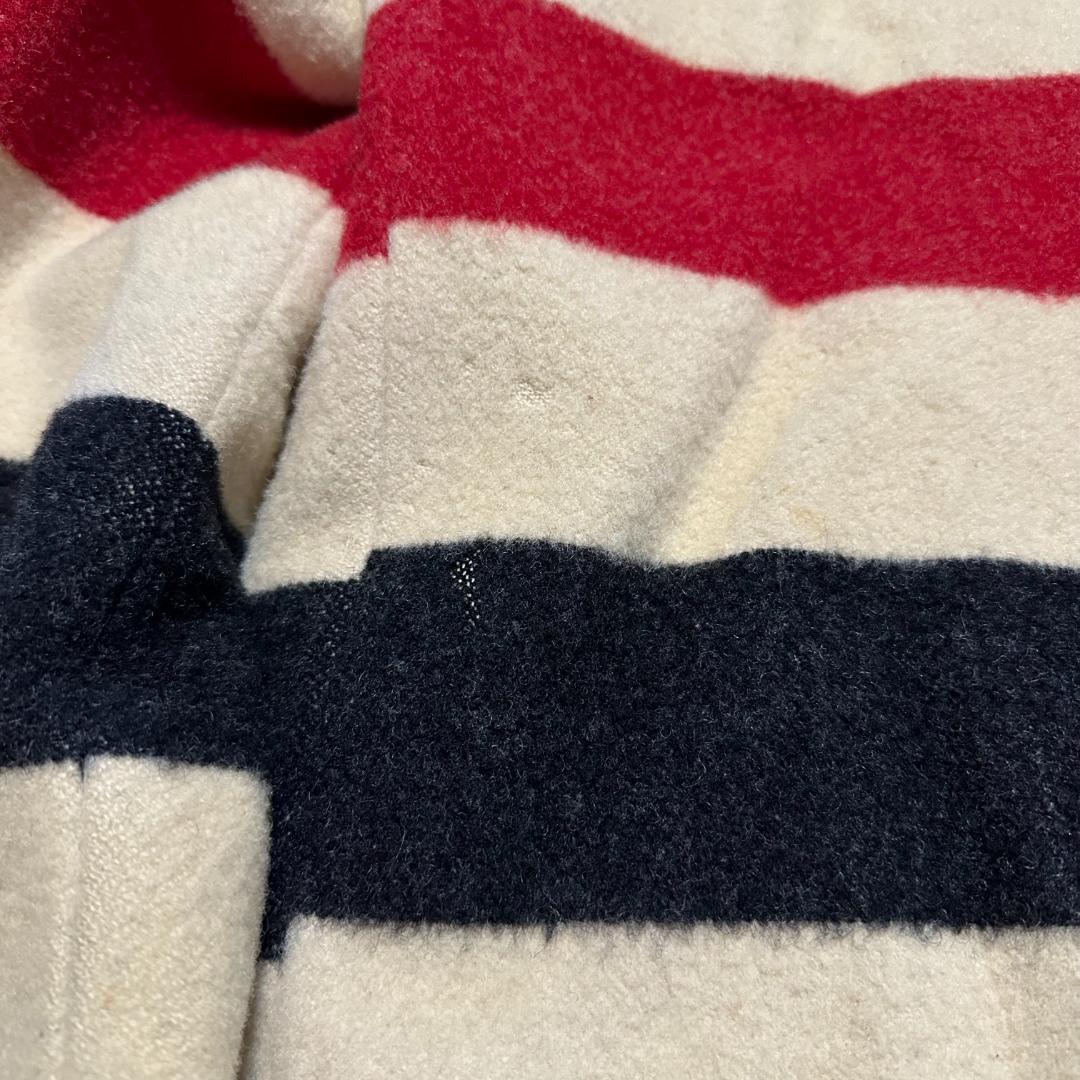 Woolrich ウールリッチ Pコート マルチボーダージャケット - メルカリ