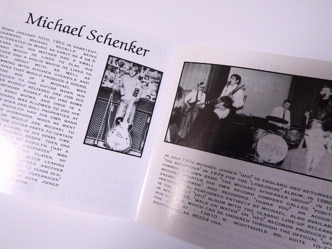 マイケル・シェンカー 少年時代 WITH THE ENERVATES/LIVE - メルカリ