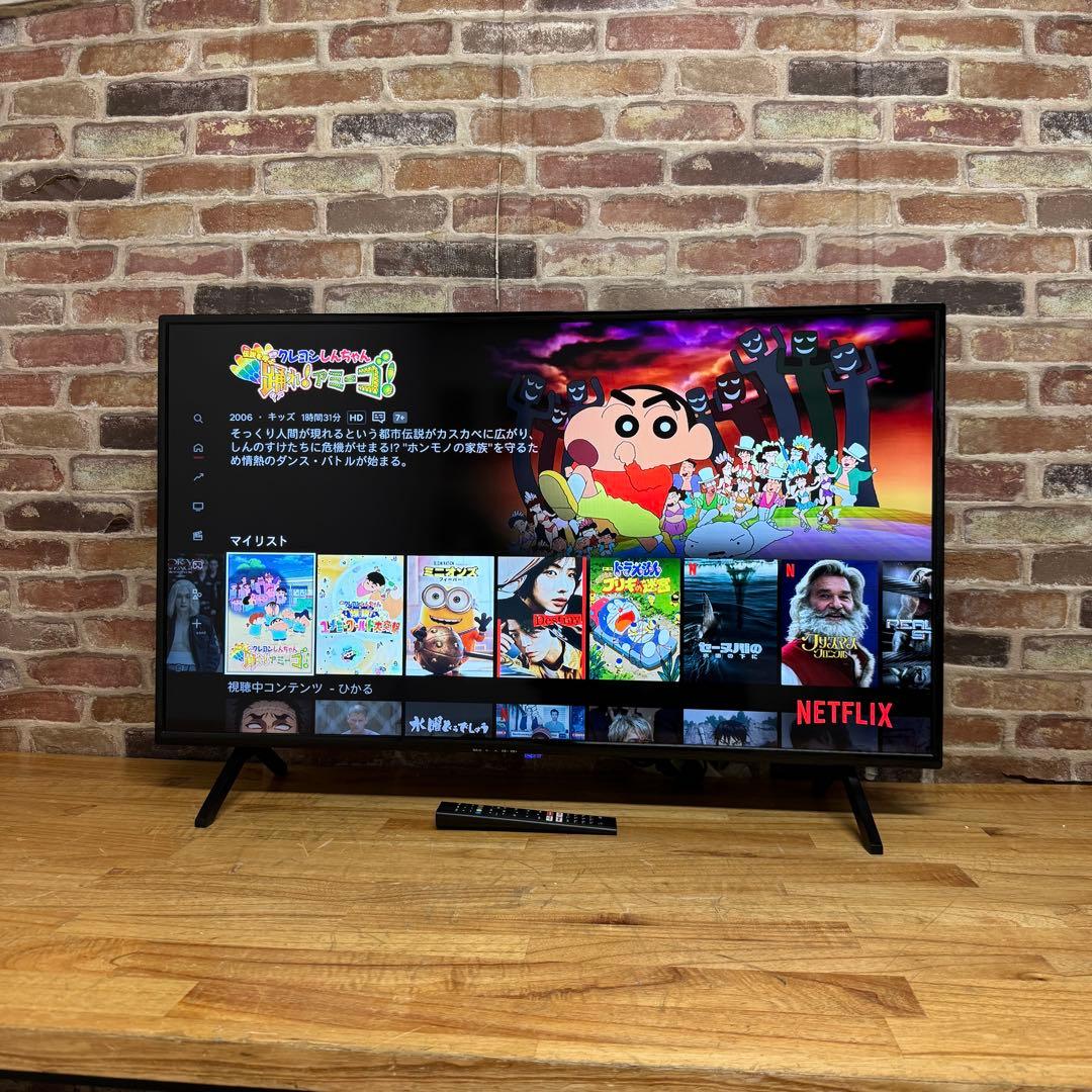 2021年製！42インチ チューナーレス スマートテレビ TSM-4202F2K