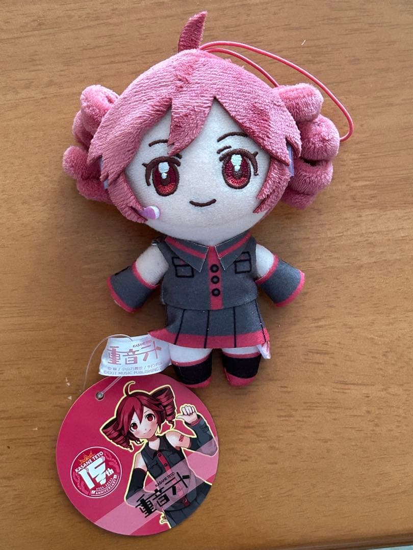 重音テト ぬいぐるみ マスコット ラウンドワン ROUND1 ラウワン - メルカリ