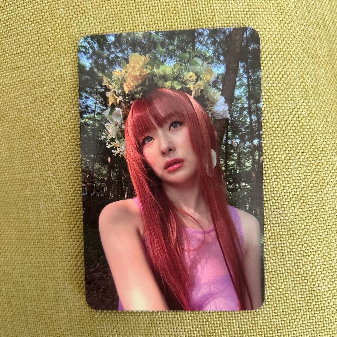 redvelvet cosmic スルギ seulgi unboxing トレカ-ベルベットドレス