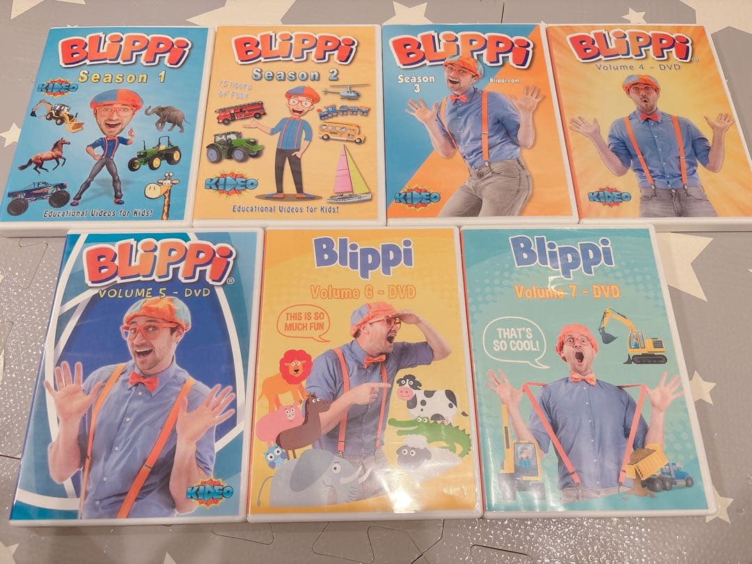 Blippi ブリッピー DVD 7枚セット Blippi ブリッピー DVD 7枚セット - メルカリ