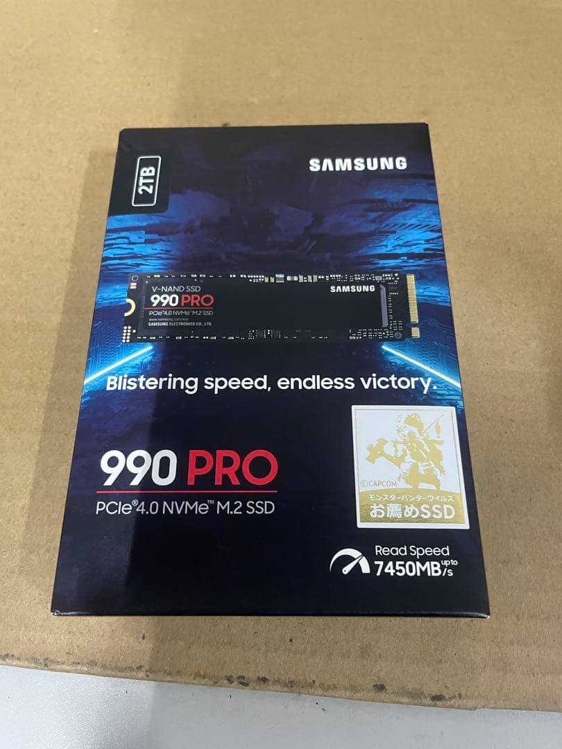 内蔵型SSD Samsung 990 PRO 2TB PCIe Gen 4.0 x4 SSD Amazon.com: Samsung 990 PRO NVMe M.2 SSD, 2 TB, PCIe 4.0, 7,450 MB