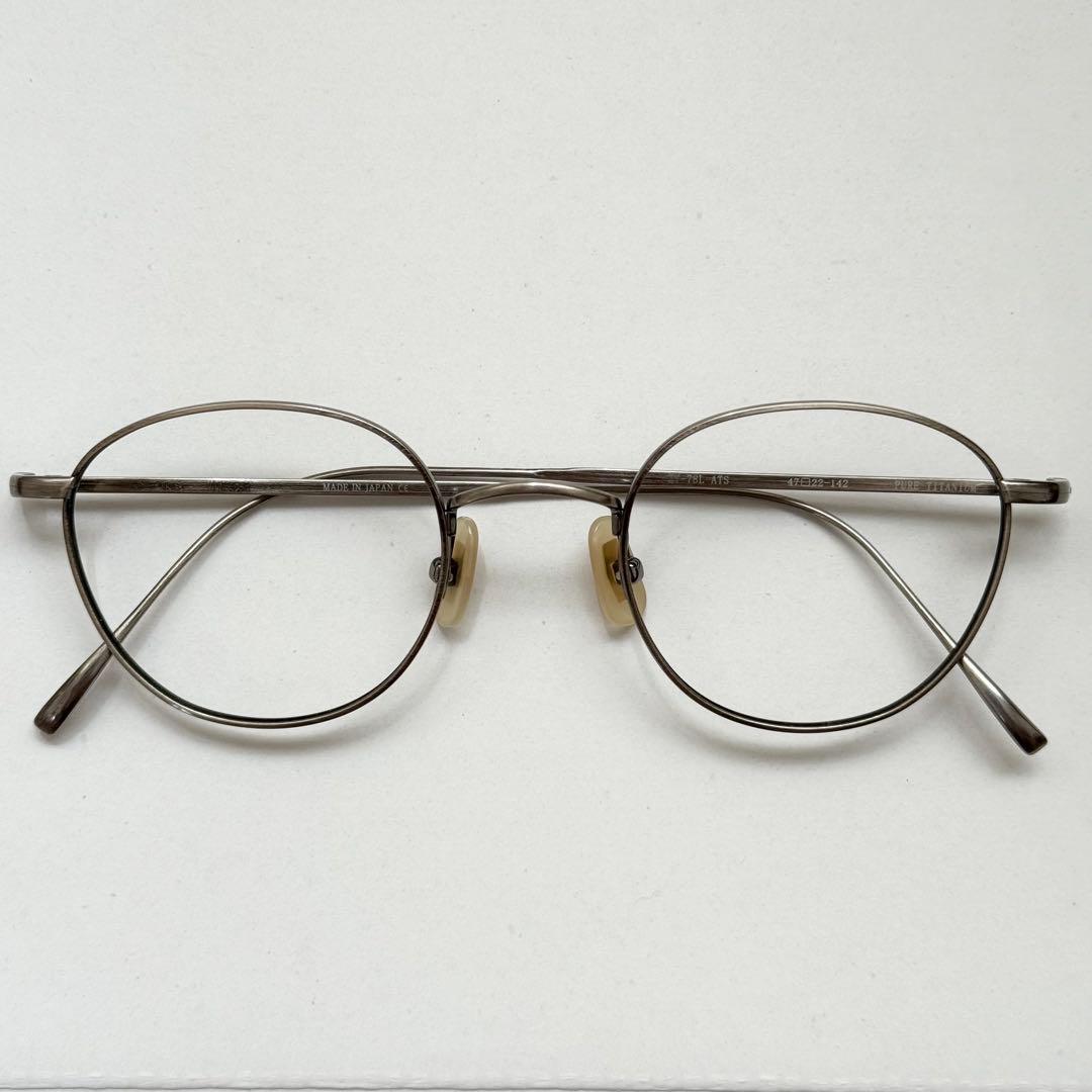 金子眼鏡 VINTAGE KV-78L ATS メガネフレーム チタン製 日本製 - メルカリ