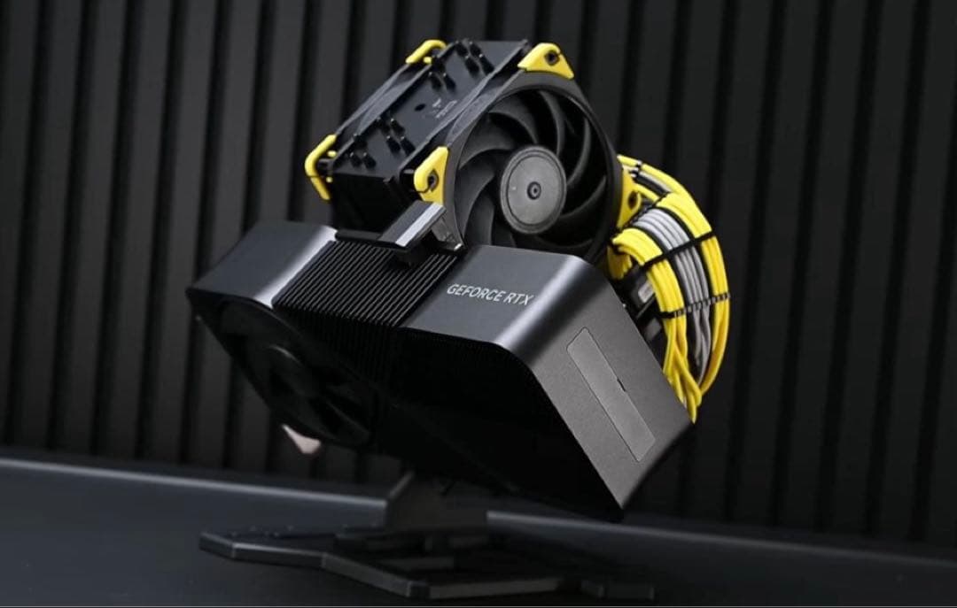 Monster studio A45 ITXオープンフレームPCケースセット A45 Open Frame ITX Case – 10mm Aluminum Minimal SFF Chassis