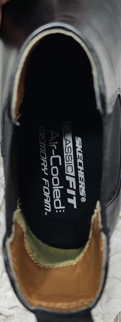 ガレ海様専用未使用 スケッチャーズ ミラー ボリス サイドゴア レザー