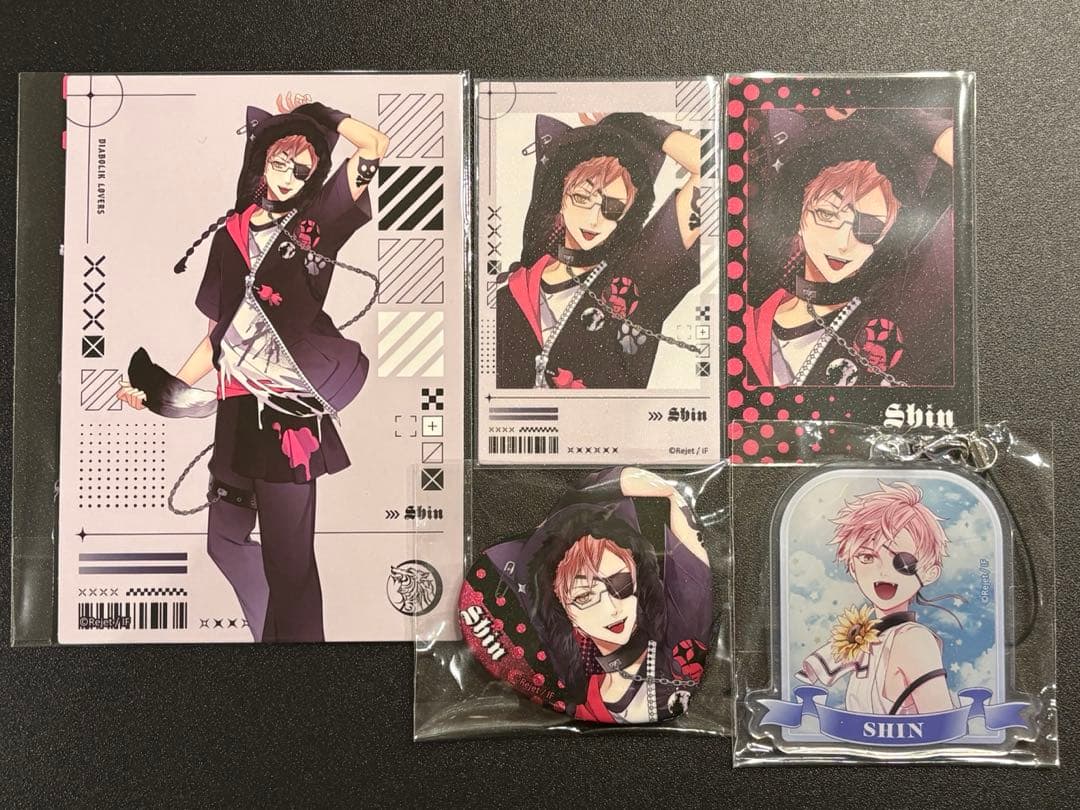 DIABOLIK LOVERS ディアラバ シン ブロマイド ポラカ ストラップ