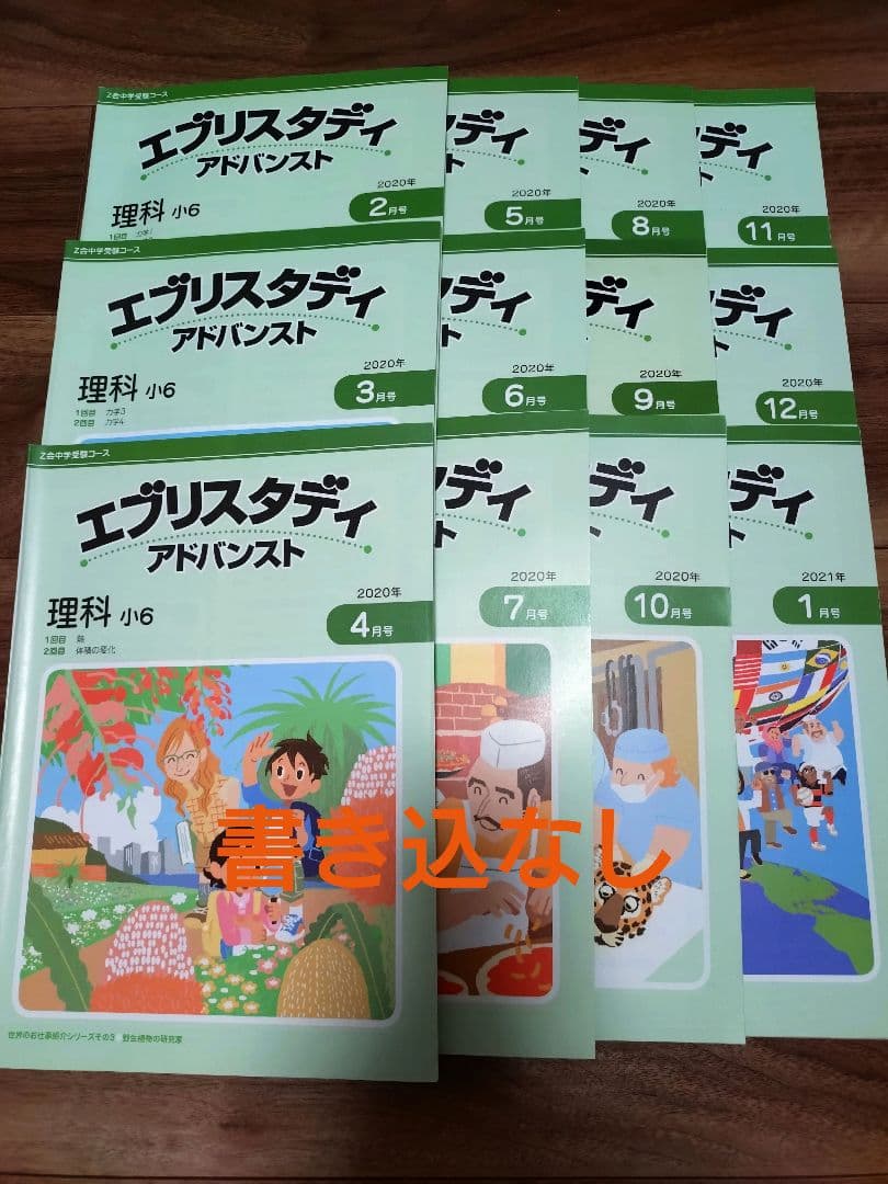 エブリスタディ アドバンス 理科 小6 全12冊セット - メルカリ