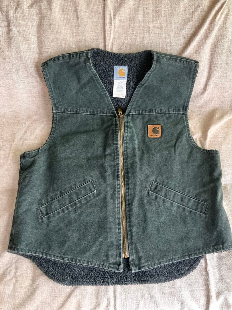 Carhartt ジップアップベスト グレーCarhartt（カーハート） ベスト