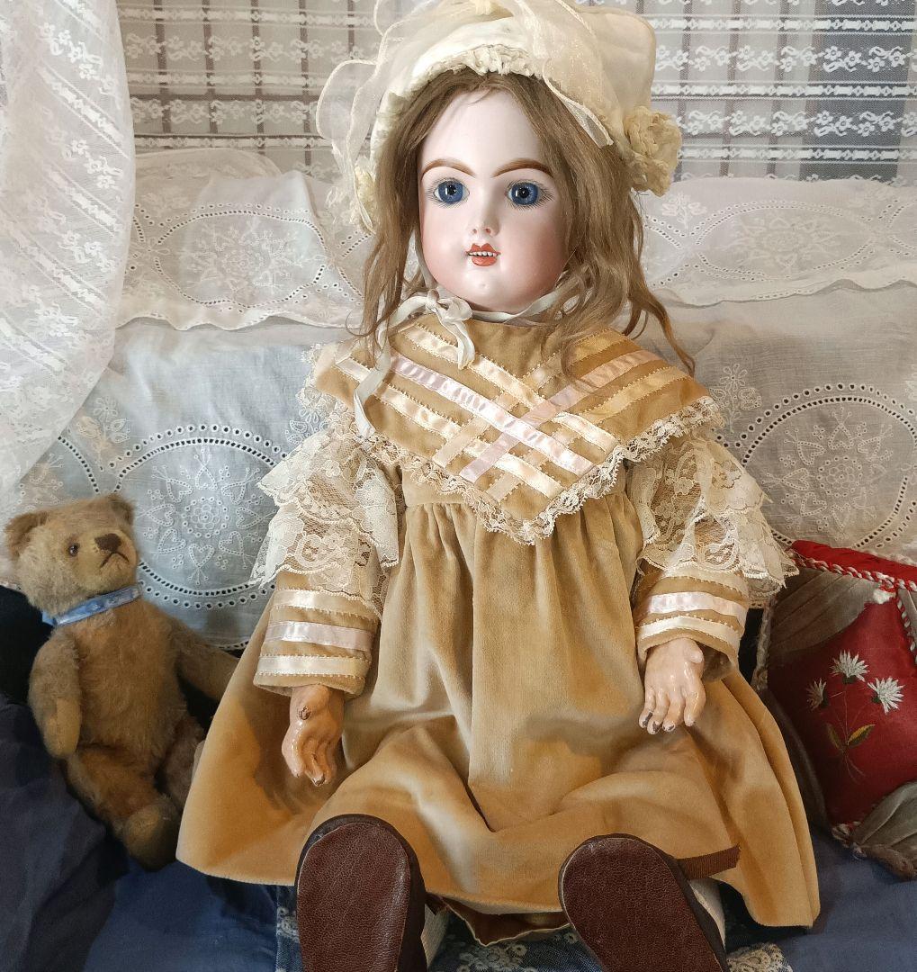 ⭐E12 アンティークドール エデンべべ 大きな美しい瞳 ⭐ジュモー