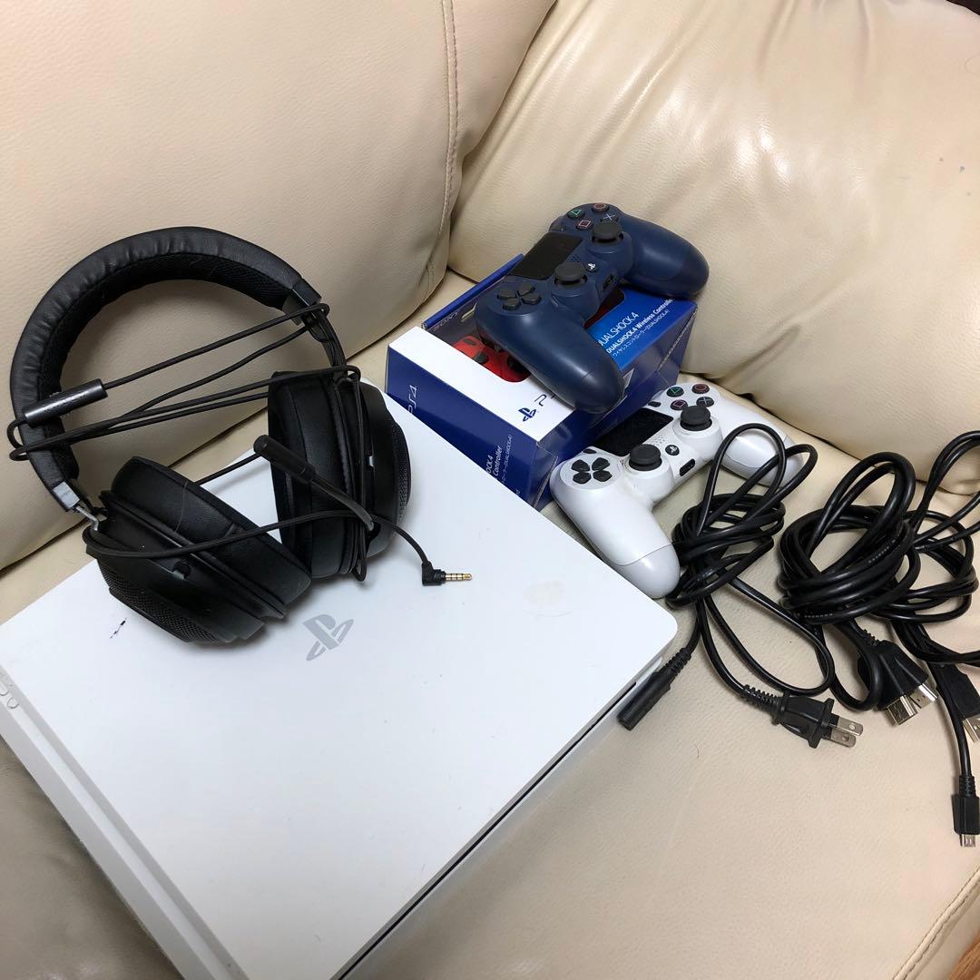 PS4 本体 ホワイト500GB CUH-2100A 新品コントローラー&おまけ Amazon.co.jp: PlayStation 4 グレイシャー・ホワイト 500GB (CUH