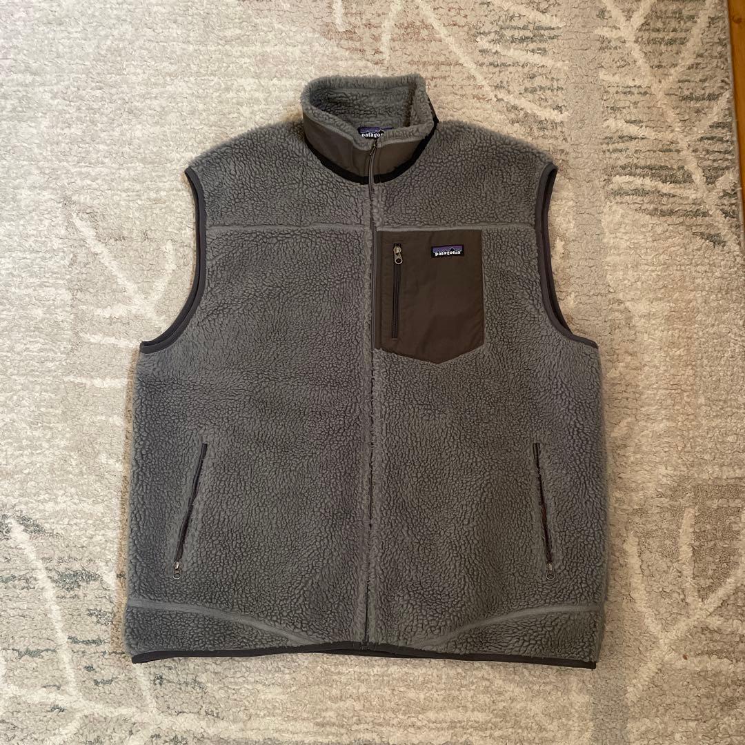 patagonia メンズ ベスト XXL グレー - メルカリ
