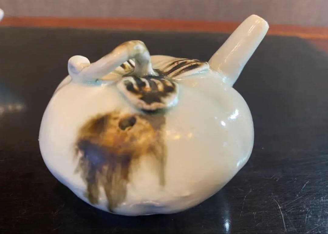 李朝 水滴 3点セット 鑑賞台付 1点 中国文物局蝋印付 ヴィンテージ