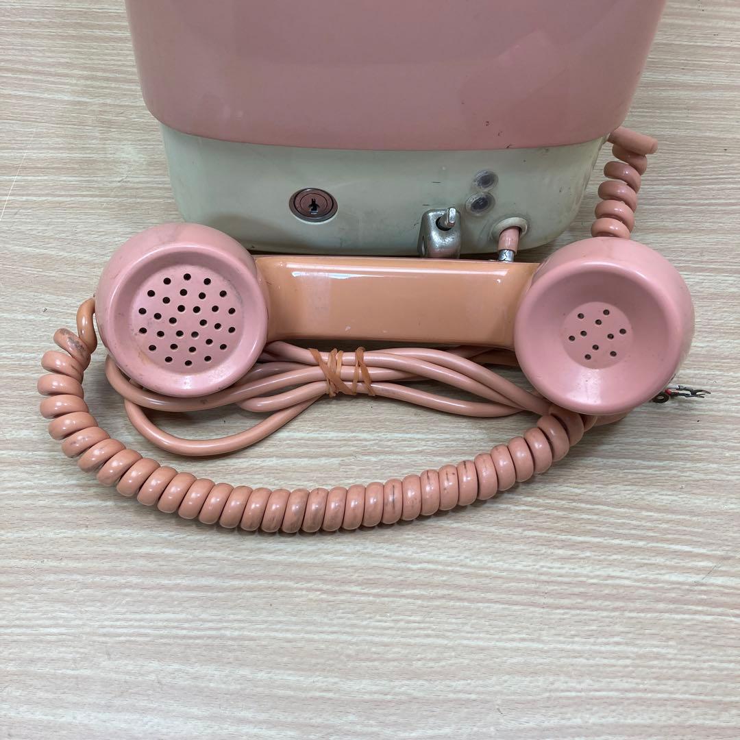 昭和レトロ 特殊簡易公衆電話 ピンク電話 - メルカリ