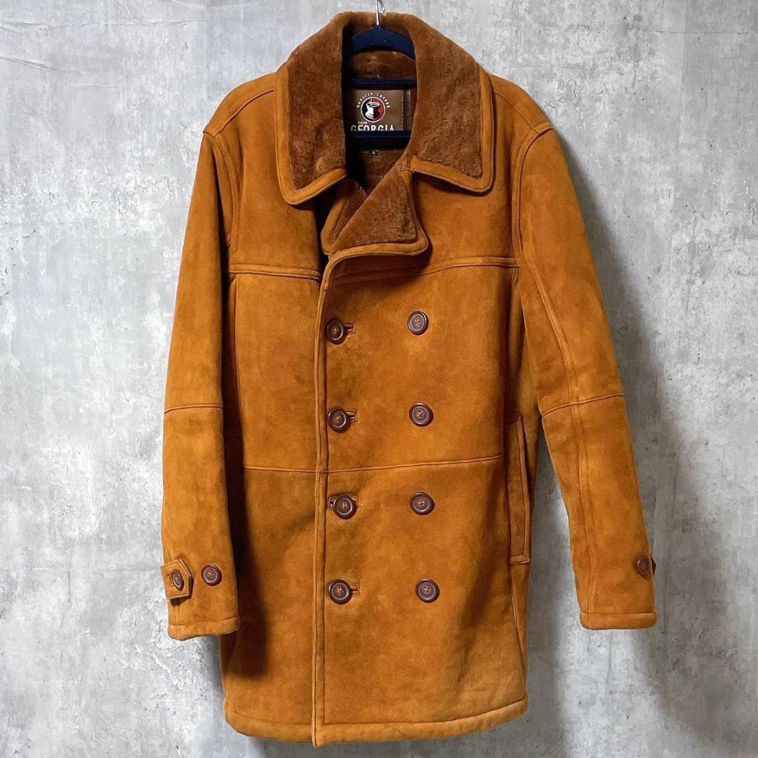 激レア ジョージア ムートンコート ダウンタウン 浜田雅功 松本人志