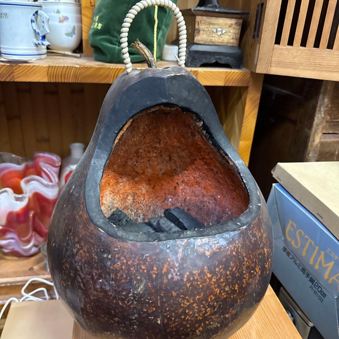 茶道具 ふくべ 炭斗 すみとり 瓢箪 ひょうたん - メルカリ