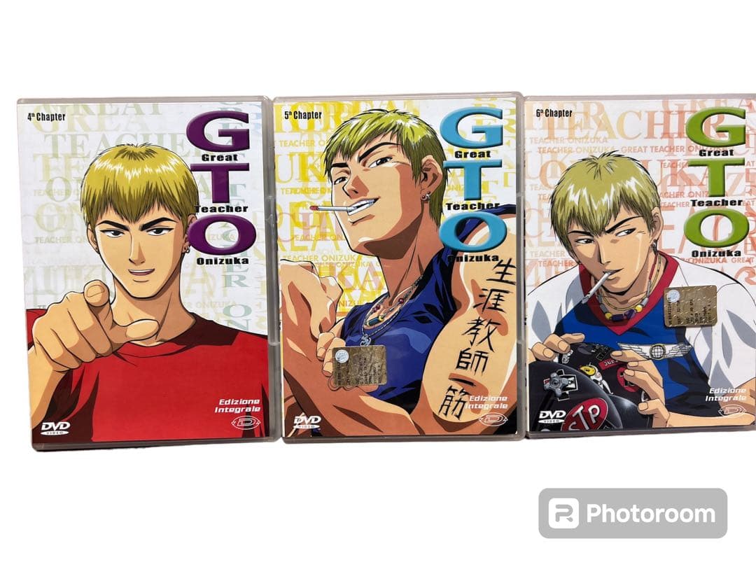 GTO（アニメ）全43話 DVD-BOX 藤沢とおる - メルカリ