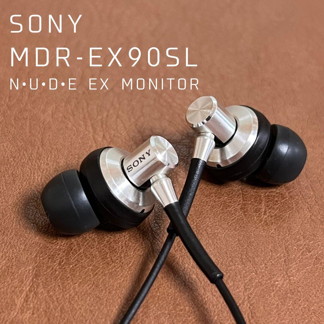 SONY MDR-EX90SL N•U•D•E EX MONITOR - メルカリ
