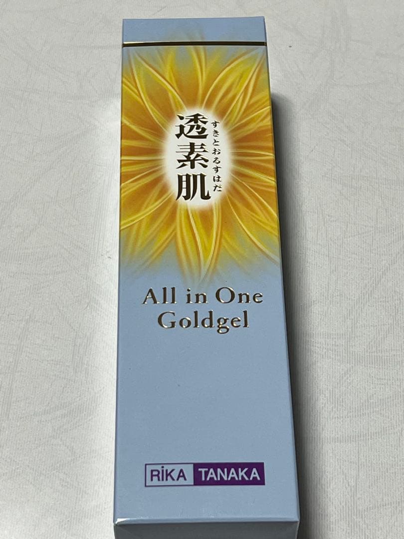 透素肌オールインワンゴールドジェル 200ml 透素肌 オールインワンゴールドジェルSP | slimbee-rika-tanaka