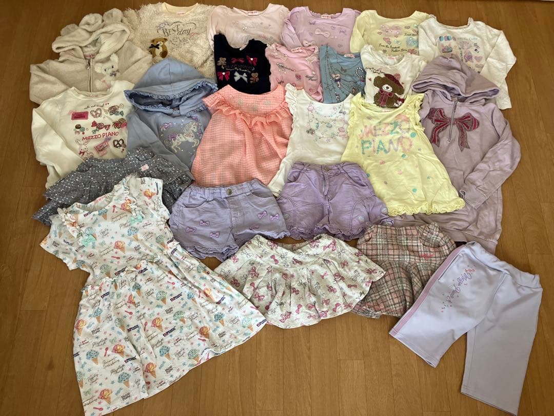 特価♡7/18迄出品　mezzopiano（メゾピアノ）23点♡サイズ120 mezzo piano（メゾピアノ） (@mezzopiano_official) • Instagram