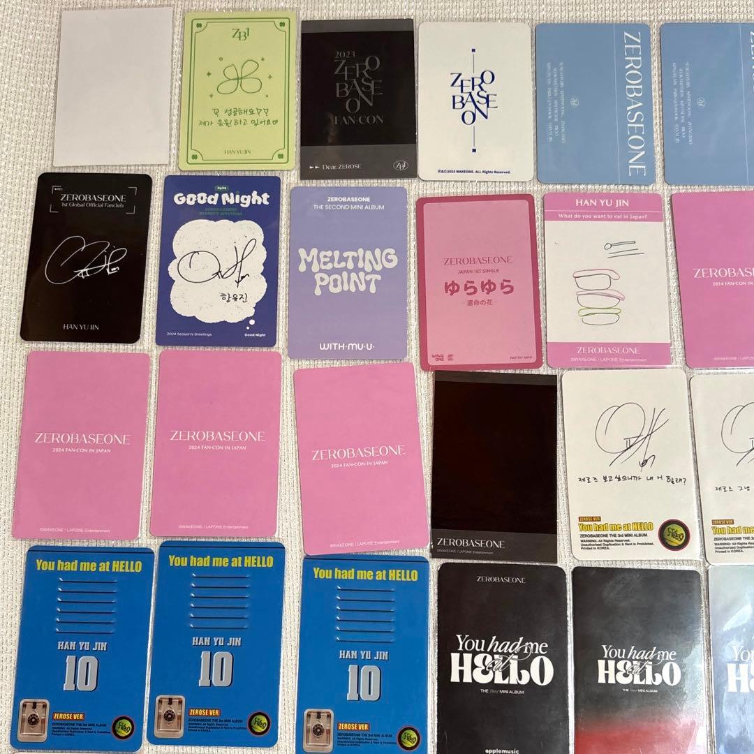 ZEROBASEONE トレカ ユジン まとめ売り 40枚 おまけ缶バッチ - メルカリ