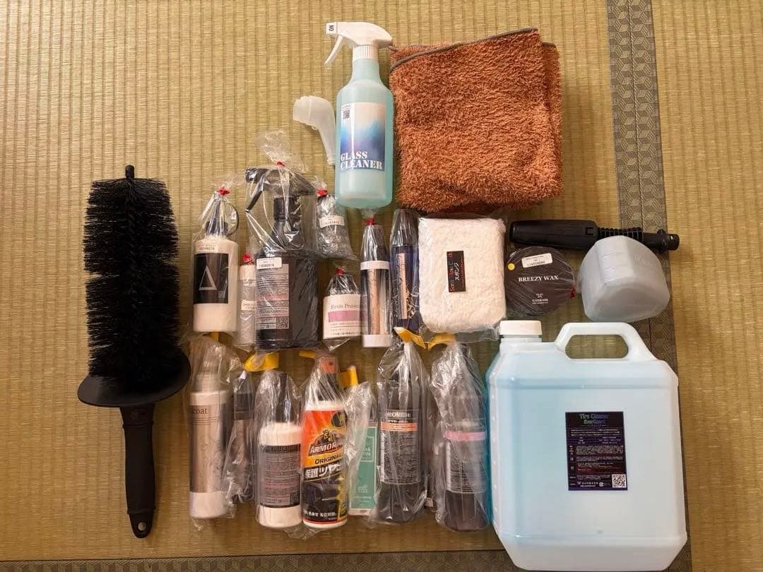 ・*・様 【24日まで】洗車用品専門店GANBASS等 洗車グッズ まとめて 追 洗車用品専門店GANBASS