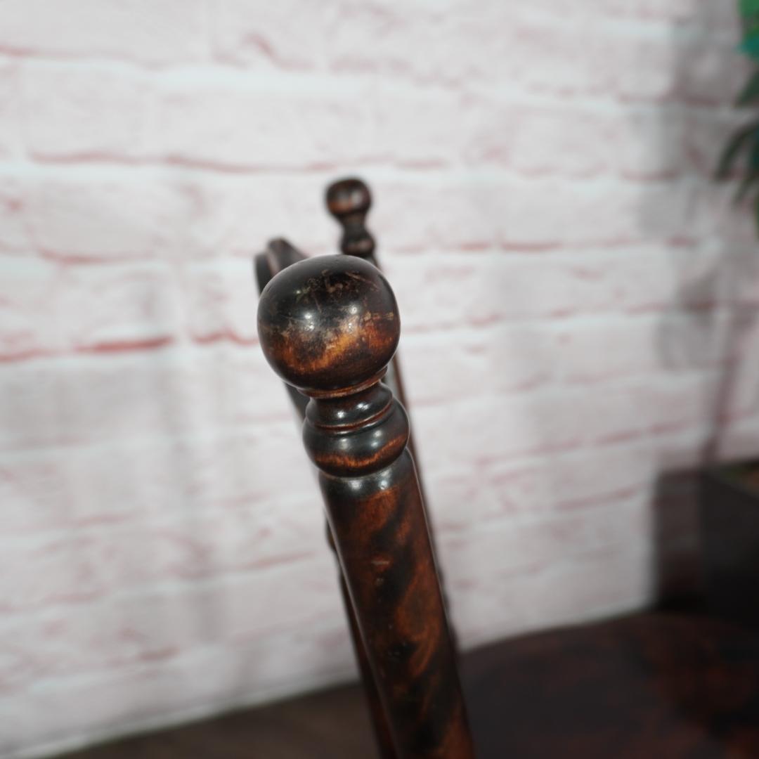 北海道民芸家具 ダイニングチェア HM626 ウィンザー スピンドル b