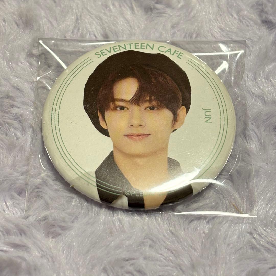 seventeen cafe 2020 缶バッジ ジュン - メルカリ