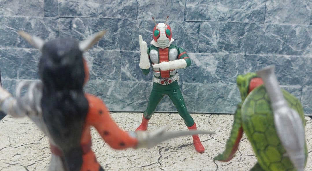 仮面ライダー かりうむ様専用仮面ライダーリペイントフィギュア5種