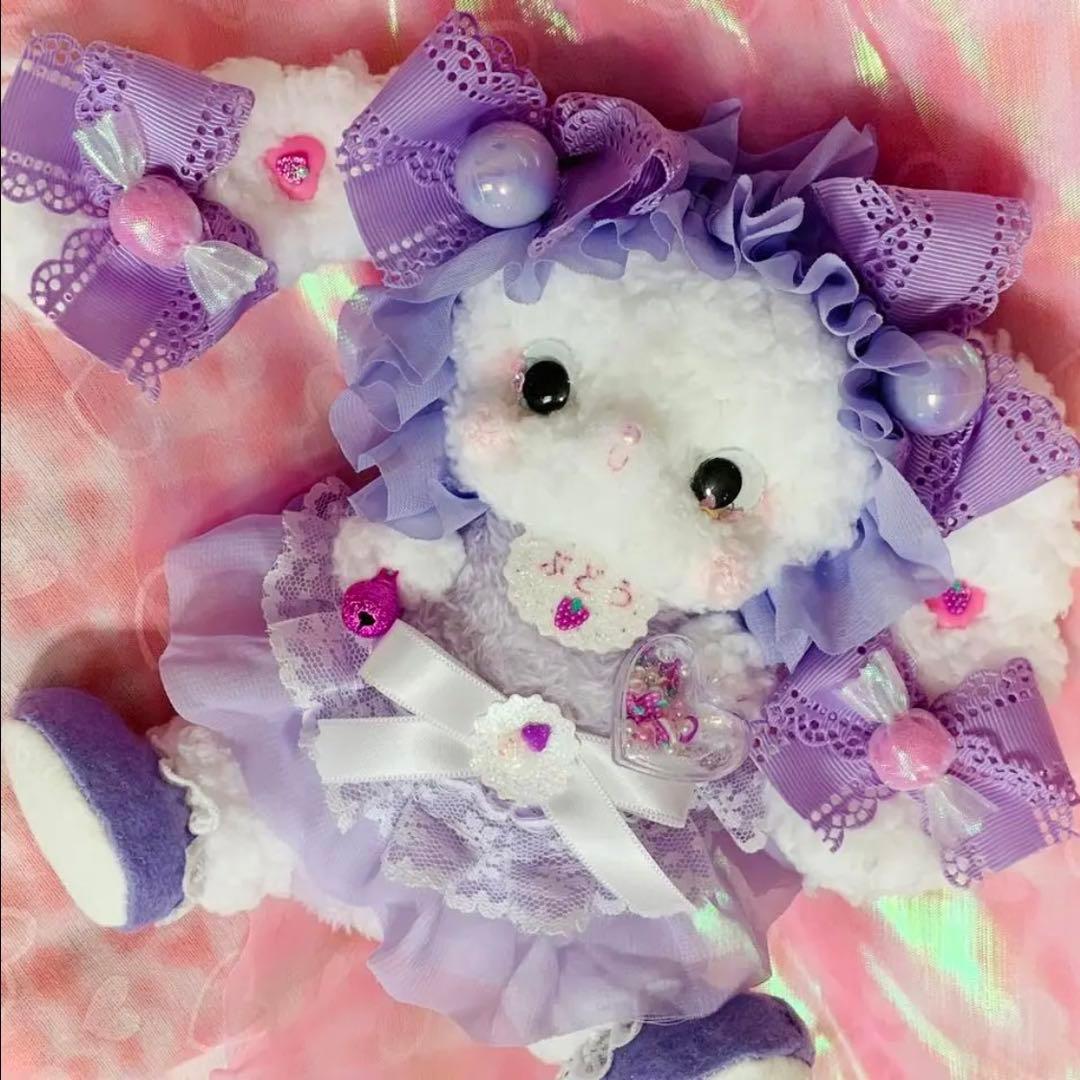 Romantic 作家 うさぎ テディベア ハンドメイド ぬいぐるみ labi2024122/テディベア うさぎ ラビット ぬいぐるみ かわいい