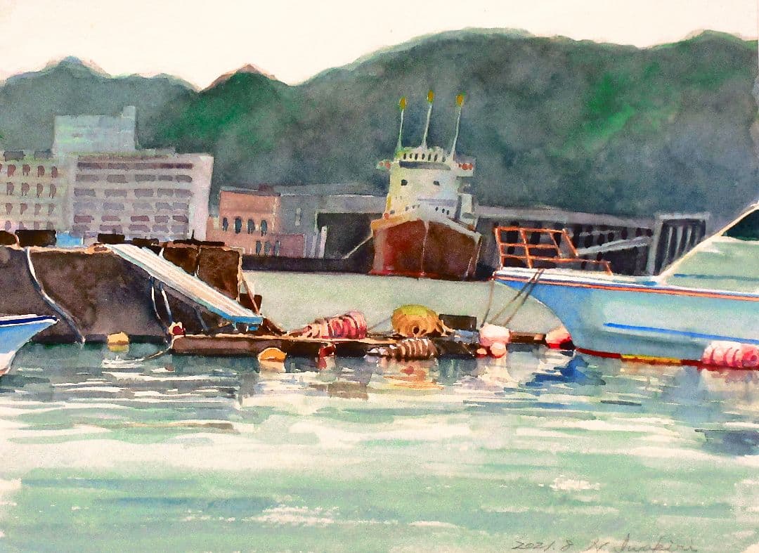 真作 油絵 絵画 花 三浦義幸 静物の構図 油彩12号