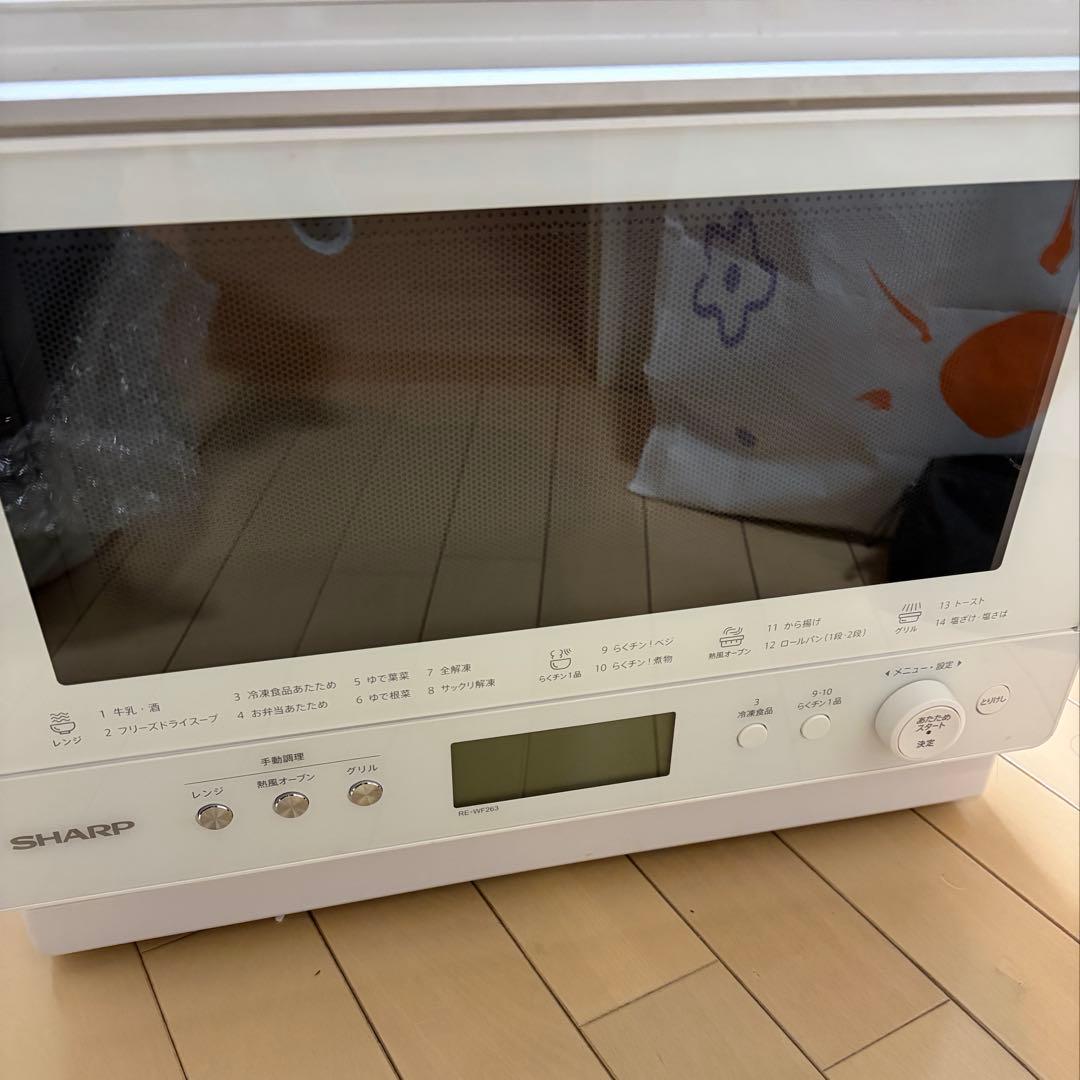SHARP オーブンレンジ RE-WF263-W ジャンク品 - メルカリ