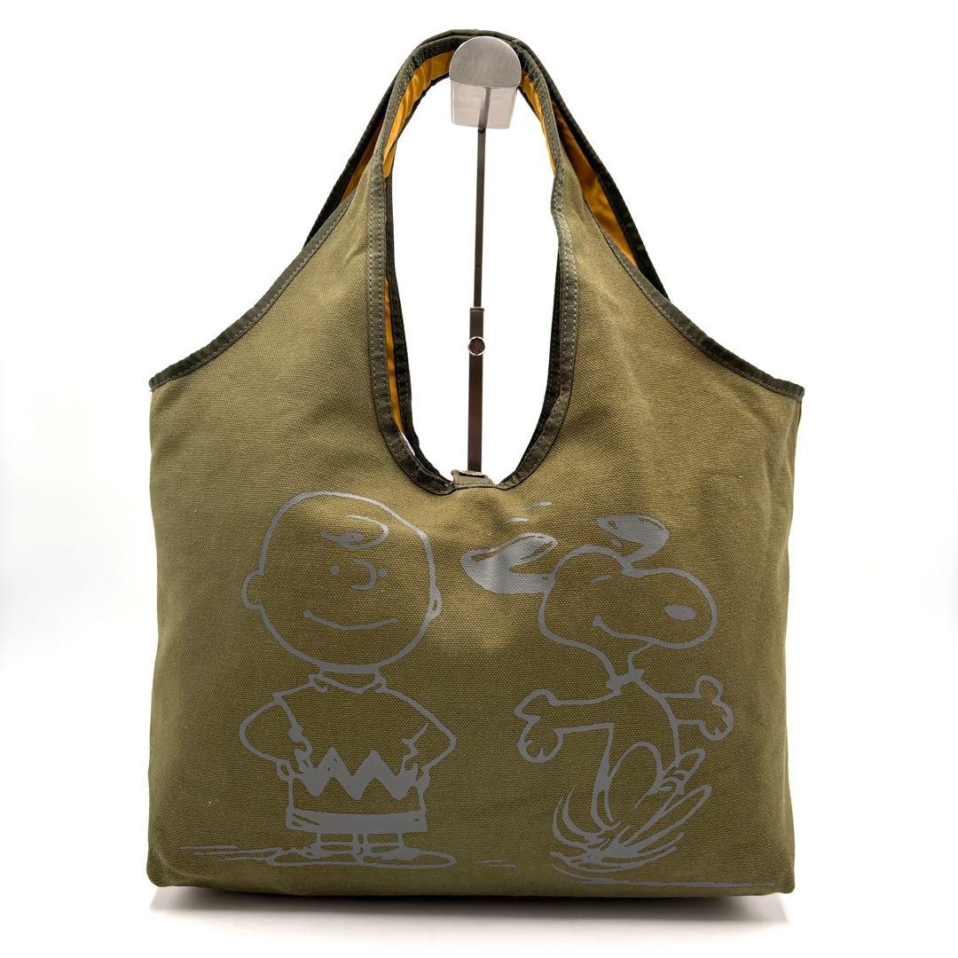 未使用保管品】ハンティングワールド エコバッグ ピーナッツコラボ