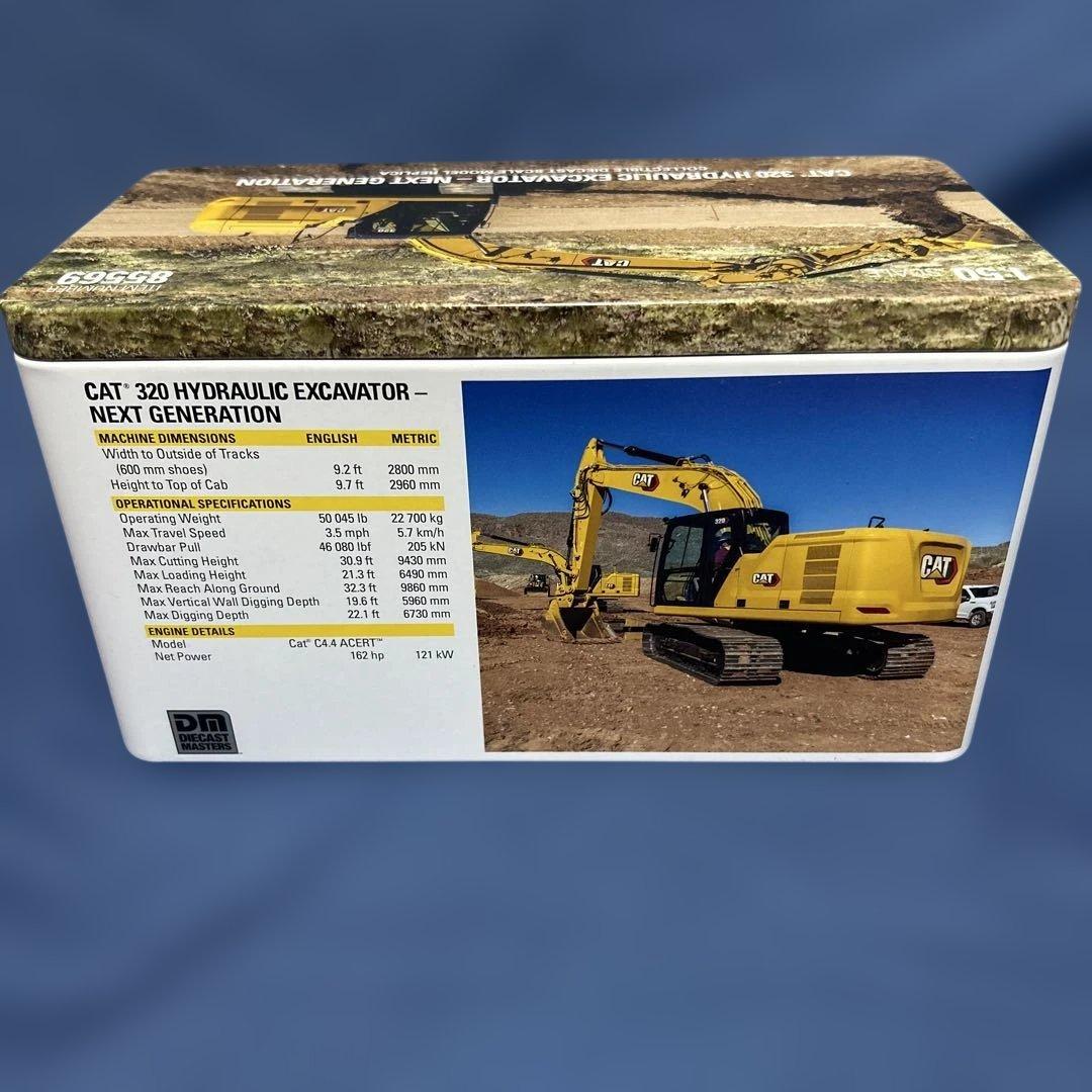 CAT 320 油圧ショベル 1/50スケール ミニチュア模型 - メルカリ