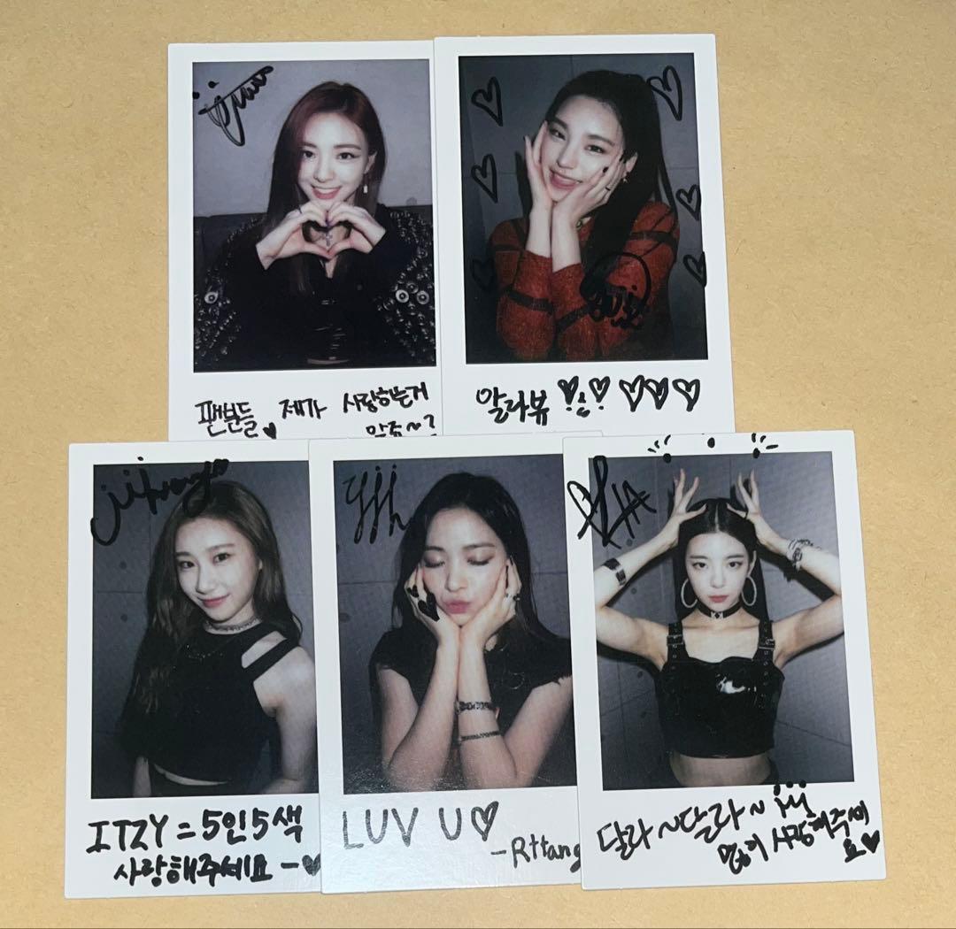 ITZY ICY チェキ風 トレカ 5枚 コンプ セット - メルカリ