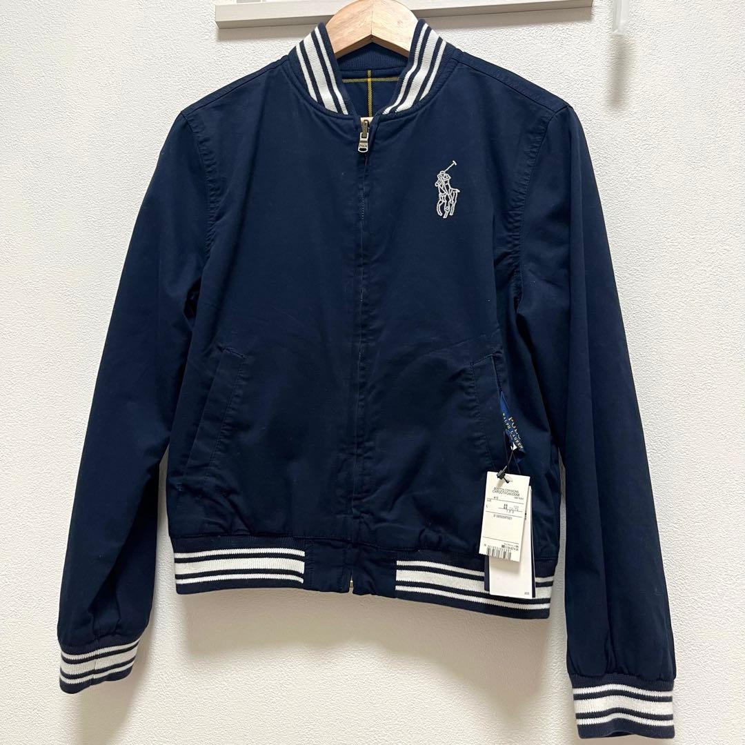 タグ付未使用 現行タグ ポロ ラルフローレン キッズ リバーシブル