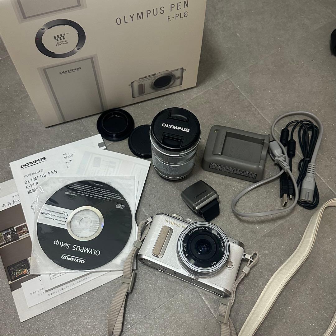 OLYMPUS PEN E-PL8 ミラーレス一眼 Amazon | OLYMPUS ミラーレス一眼 E-PL8 EZ ボディー ブラック