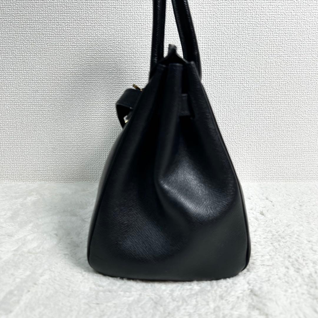 美品✨ EPONINE MILANO ベルトデザイン ハンドバッグ Sサイズ - メルカリ