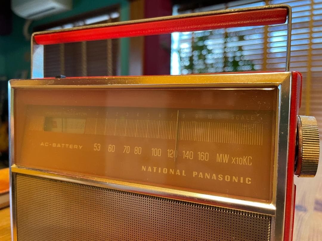 National Panasonic レトロラジオ（ジャンク品） - メルカリ