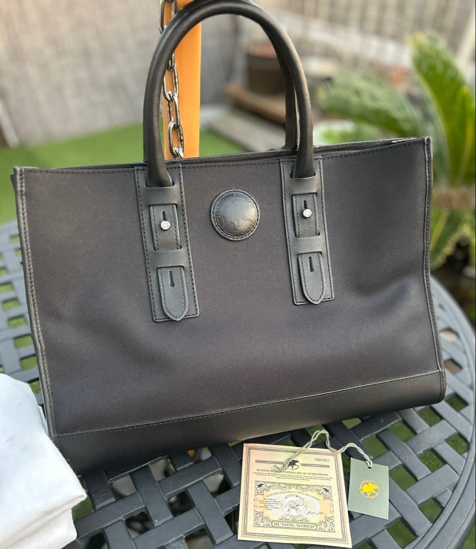 ハンティングワールド　メンズビジネストートバッグ　美品‼️ 楽天市場】ハンティングワールド（ビジネスバッグ・ブリーフケース